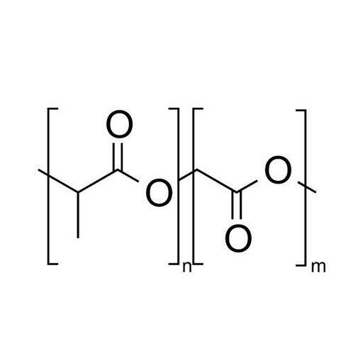 [26270-10] Poly(D,L-lactide-co-glycolide), 50:50, IV 0.4 dL/g, acid-terminated - 10g